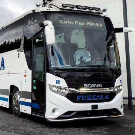Lisävaloteline maskiin Minibar V09 Scania Interlink