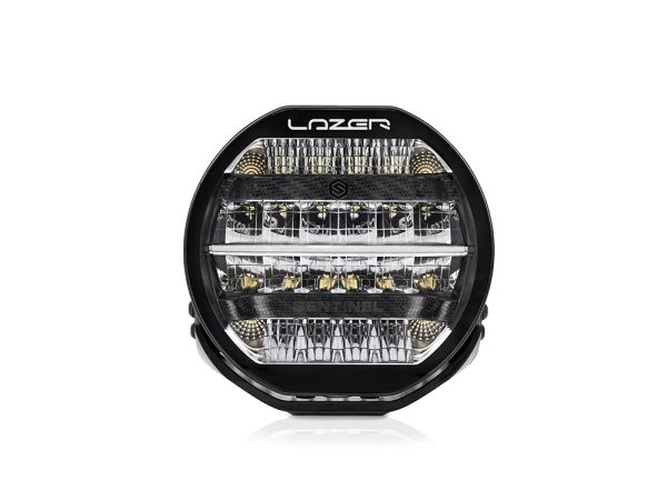 Kuvassa Lazer Sentinel 9'' STD PL Lisävalo, Musta