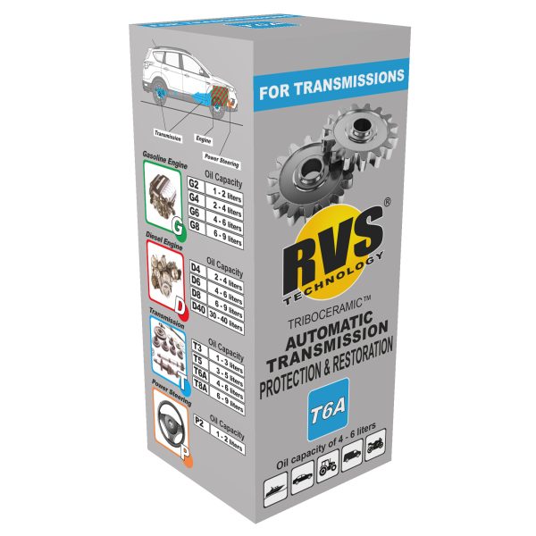 Kuvassa RVS Technology Automaattivaihteiston suojaus- ja käsittelyaine T6A