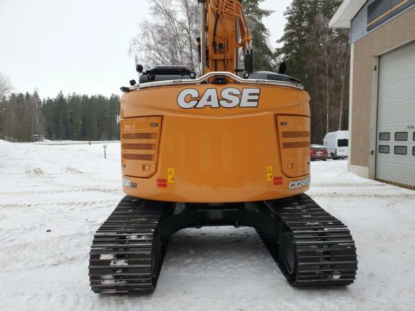 Kuvassa Valoteline taakse / peräpuntin päälle Case CX245D SR