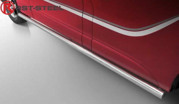 Kuvassa Kylkiputket Opel Vivaro 2014-2019, LWB