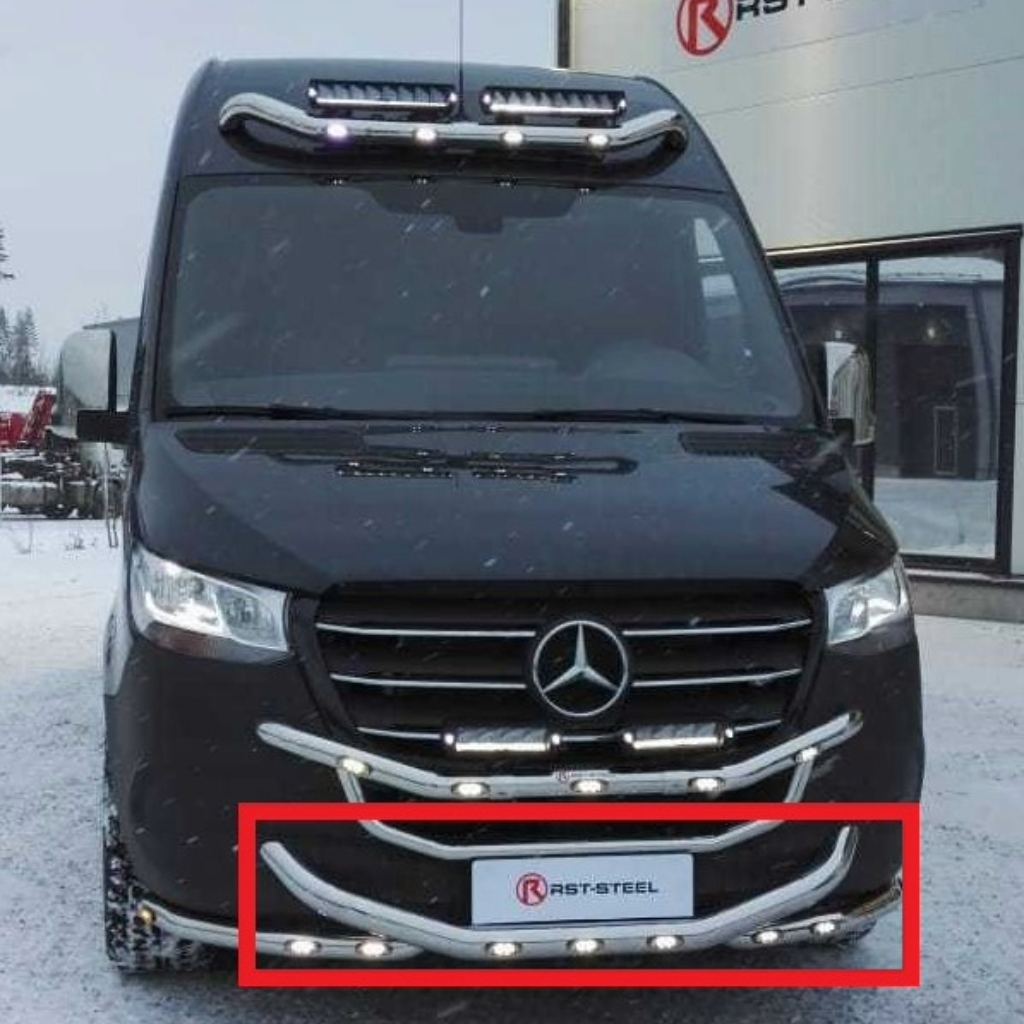 Lisäputki valotelineen alle MB Sprinter 2018- - Image 2
