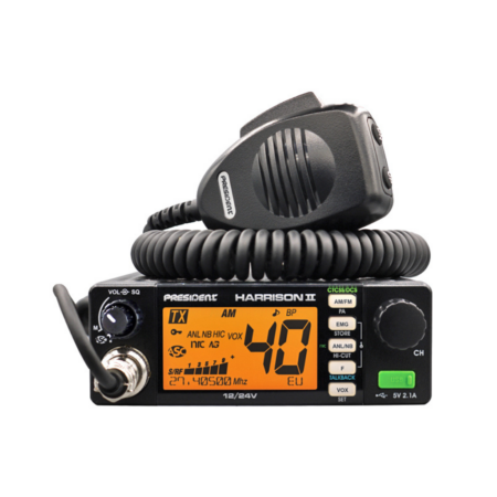 CB-Radiopuhelin President Harrison 2, (12/24V)