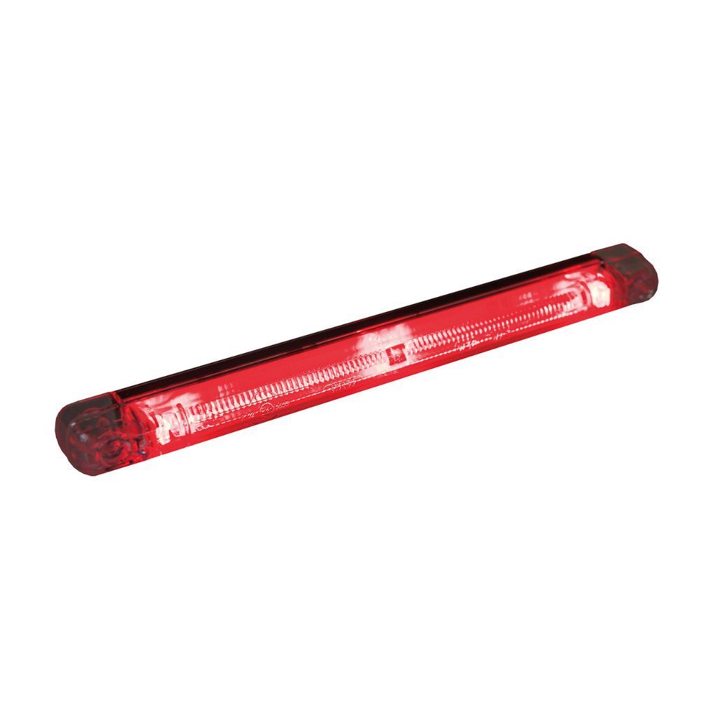 Strands Fiberoptic äärivalo 12-24V, Punainen