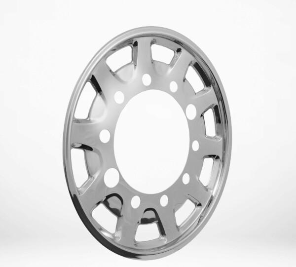 Kuvassa Koristekapselipari ("tunawheel") 22,5"/385 avokeskiö, ET120
