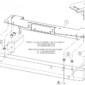 Kuvassa Vinssi kiinnityslevy Toyota Land Cruiser 150, 2017-