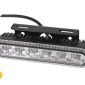 Kuvassa LED-Tasovilkku 12-24V, Keltainen