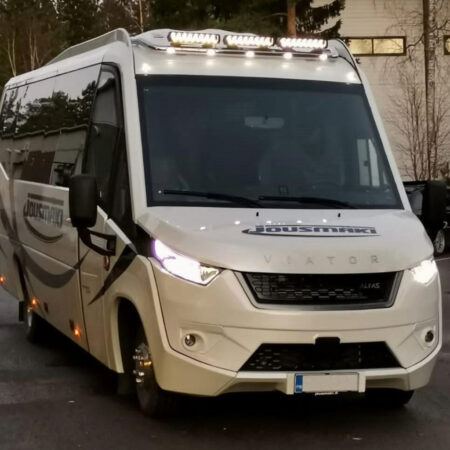 Lisävaloteline katolle Iveco Viator