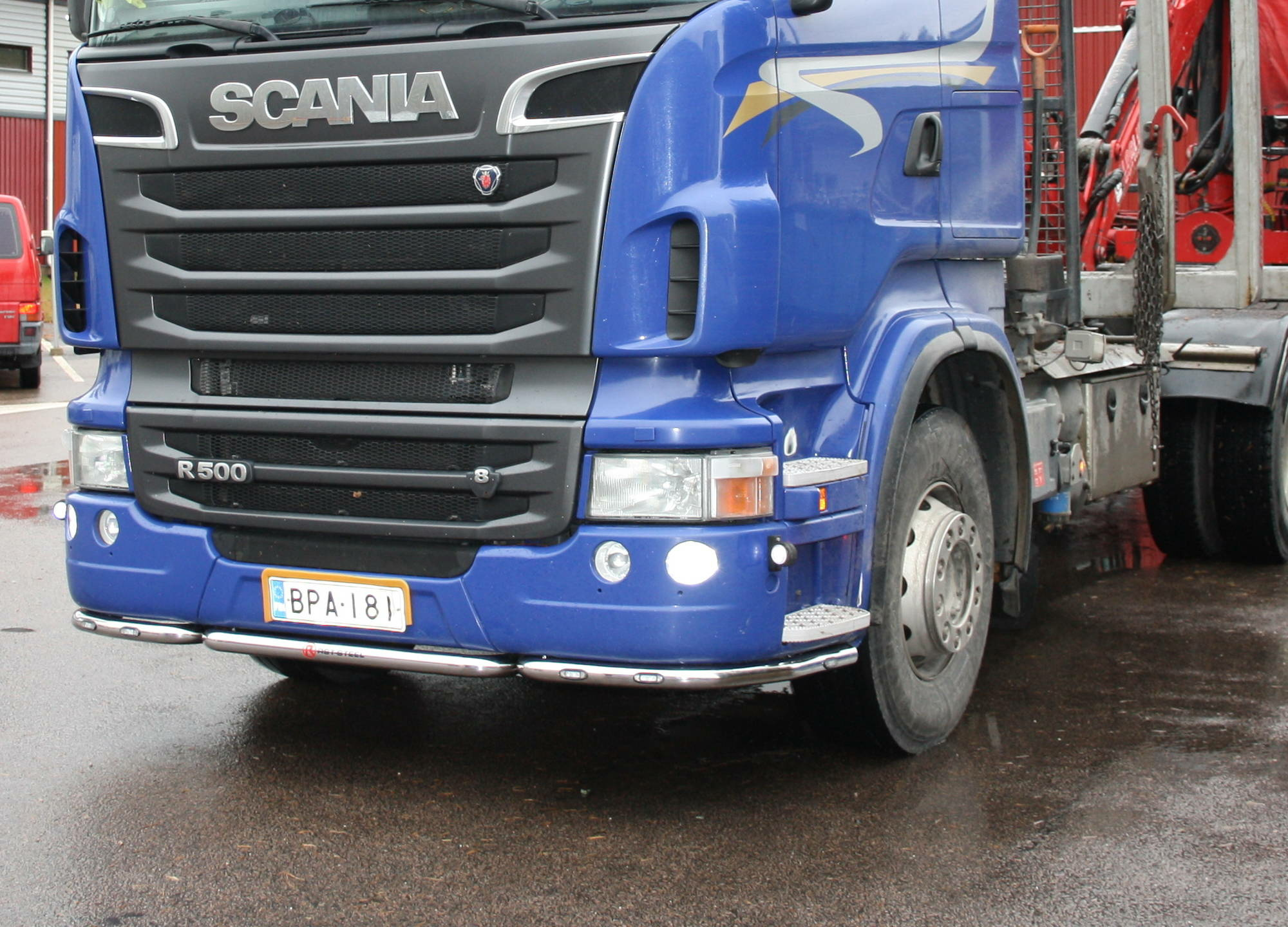 Etuhelmaputki 3-osainen Scania R/P/G 2005-2016 - RST-Steel