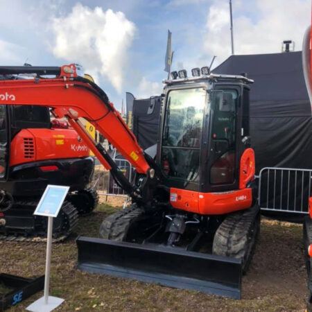 Lisävaloteline katolle Kubota U48-4/ U55-4