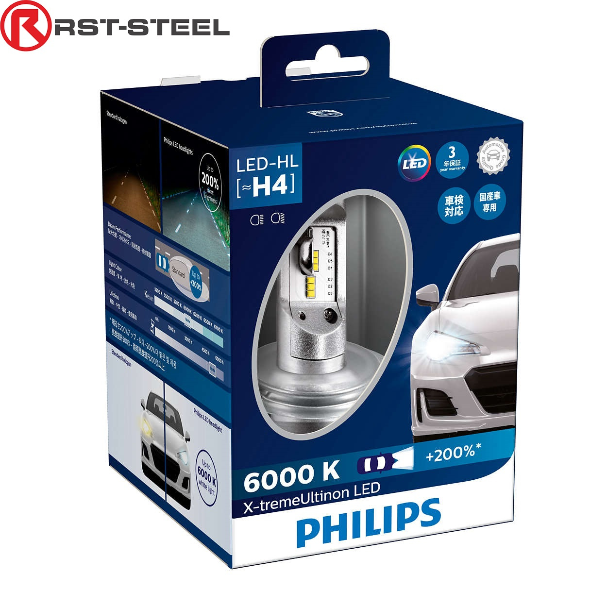 Philips X-tremeUltinon H7 LED Bulbs - SEAT LEON 