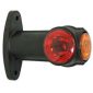 Kuvassa LED-äärivalo kumivarrella, kirkas/punainen/keltainen