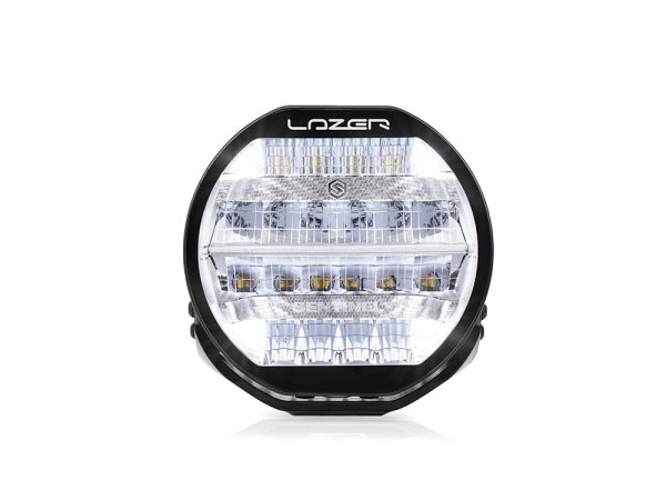 Kuvassa Lazer Sentinel 9'' STD PL Lisävalo, Chrome