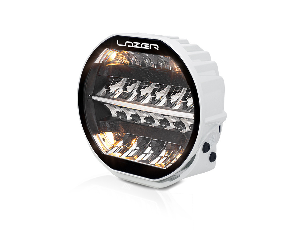 Kuvassa Lazer Sentinel 9'' STD PL Lisävalo, Valkoinen