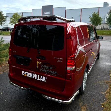 Työvaloteline taakse MB Vito 2015- Pariovella