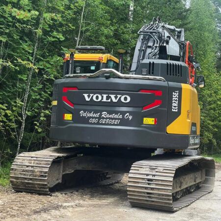 Valoteline taakse / peräpuntin päälle Volvo ECR235EL 2016-