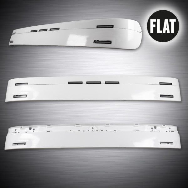 Kuvassa Truckstyle Sweden aurinkolipan alaosa FLAT, Scania NG 2017-
