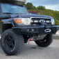 Kuvassa Lazer Grille Kit Toyota LC 70 2007-, ST4 valoilla