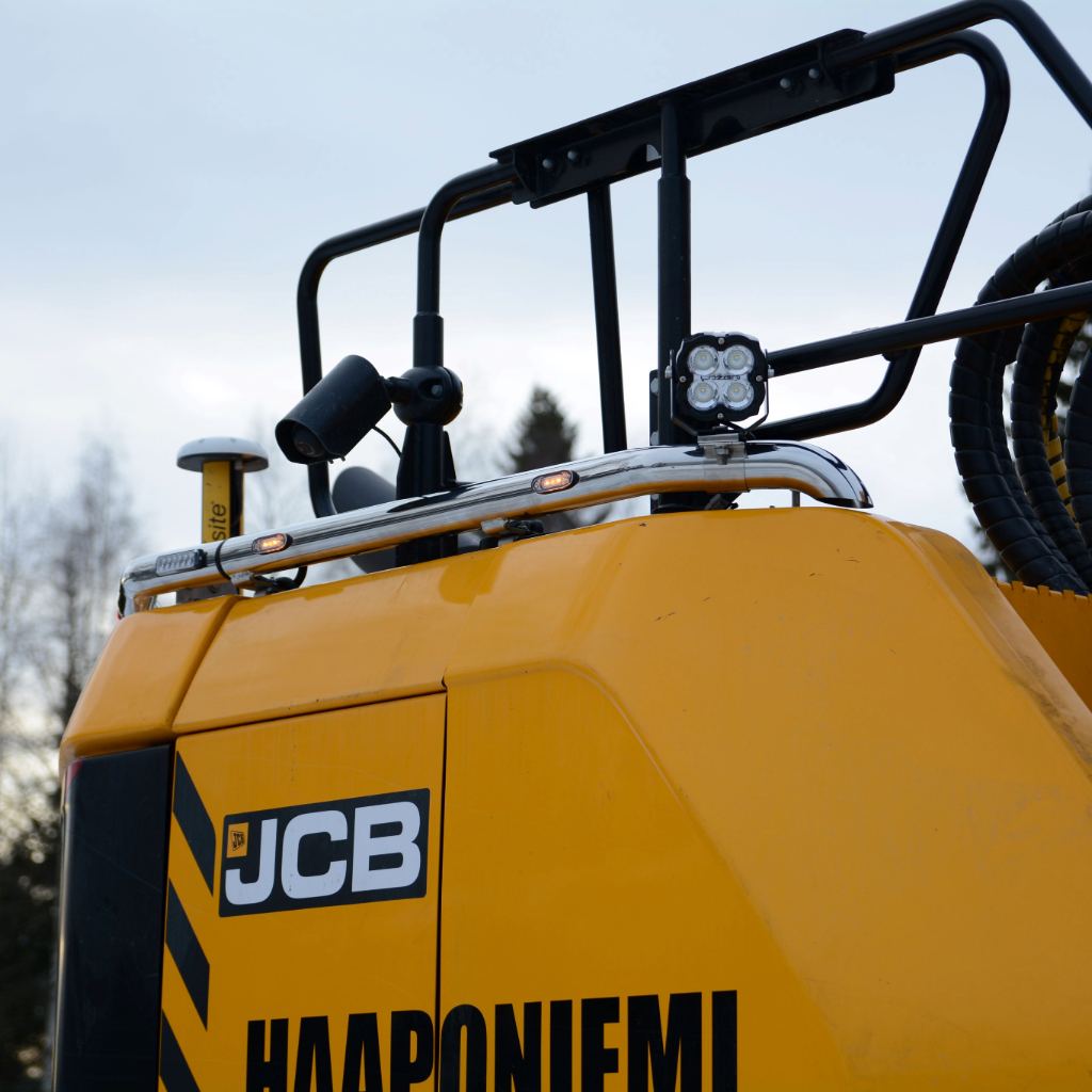 Lisävaloteline taakse/ peräpuntin päälle JCB 245XR - Image 5