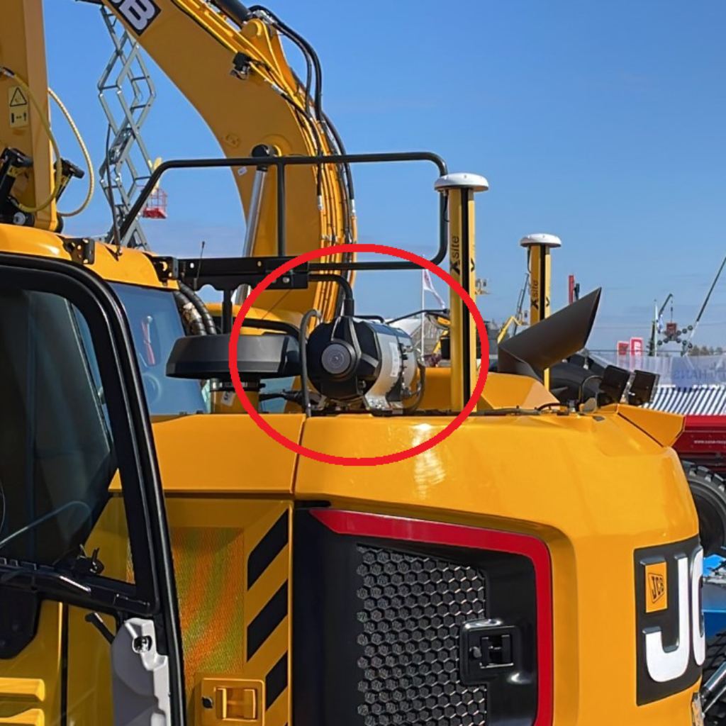 Lisävaloteline taakse/ peräpuntin päälle JCB 245XR - Image 4
