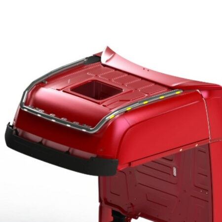 Lisävaloteline katolle jatkoilla V14 MB Actros GigaSpace 2,5m