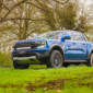 Kuvassa Lazer Grille Kit Ford Ranger Raptor 2023- Triple-R 16 Valolla