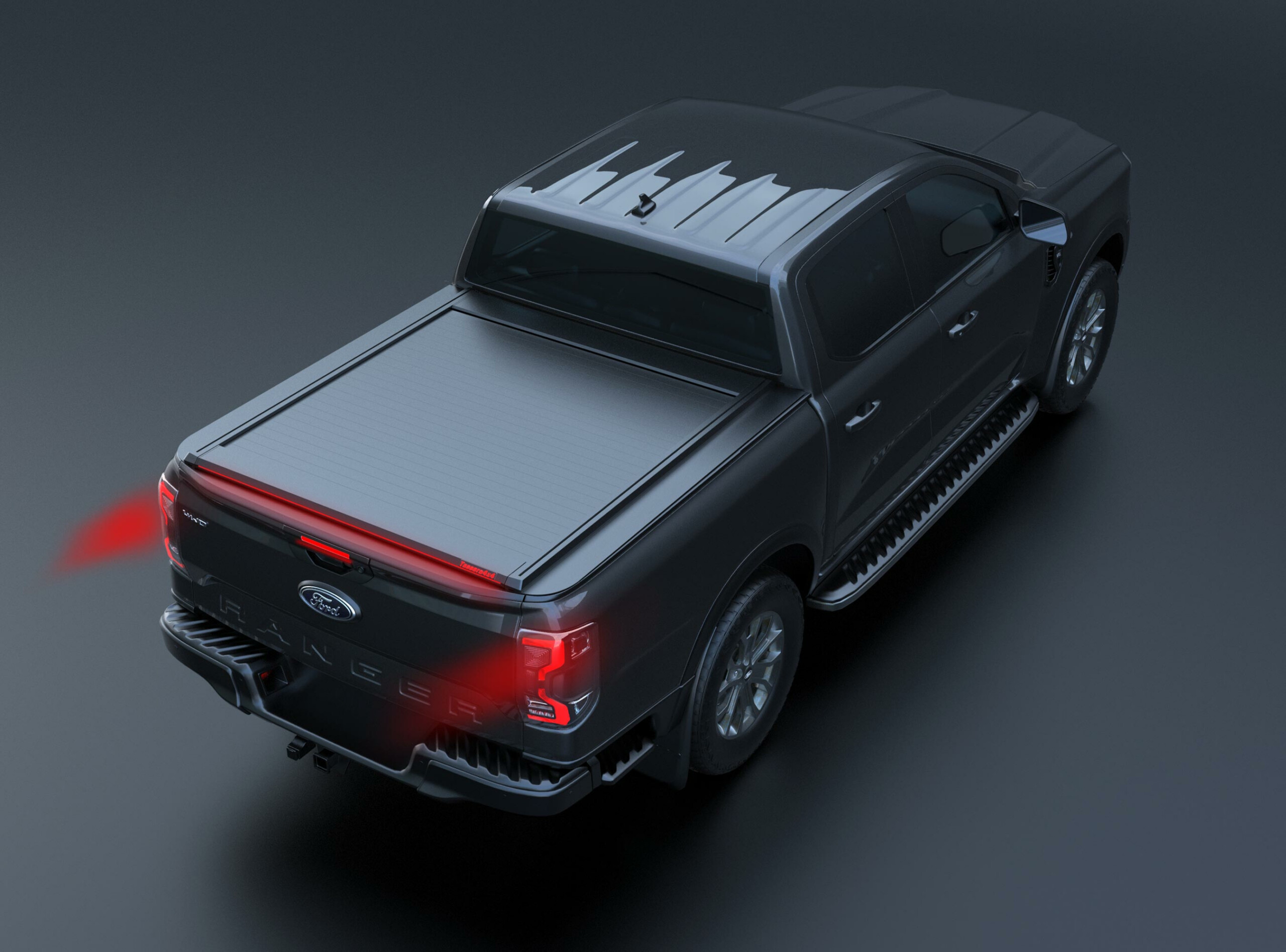 Kuvassa Tessera Roll+ Lavakate Ford Ranger XL/XLT DC 2023-, Sähköinen