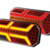 Kuvassa LED-Takavalo, 12-24V
