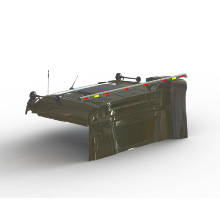Työvaloteline Worker V07 MB Arocs / Actros CS, ilmanotto katolla