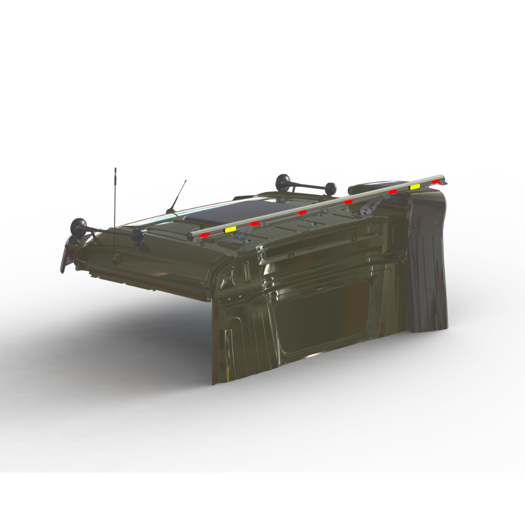Työvaloteline Worker V07 MB Arocs / Actros CS, ilmanotto katolla