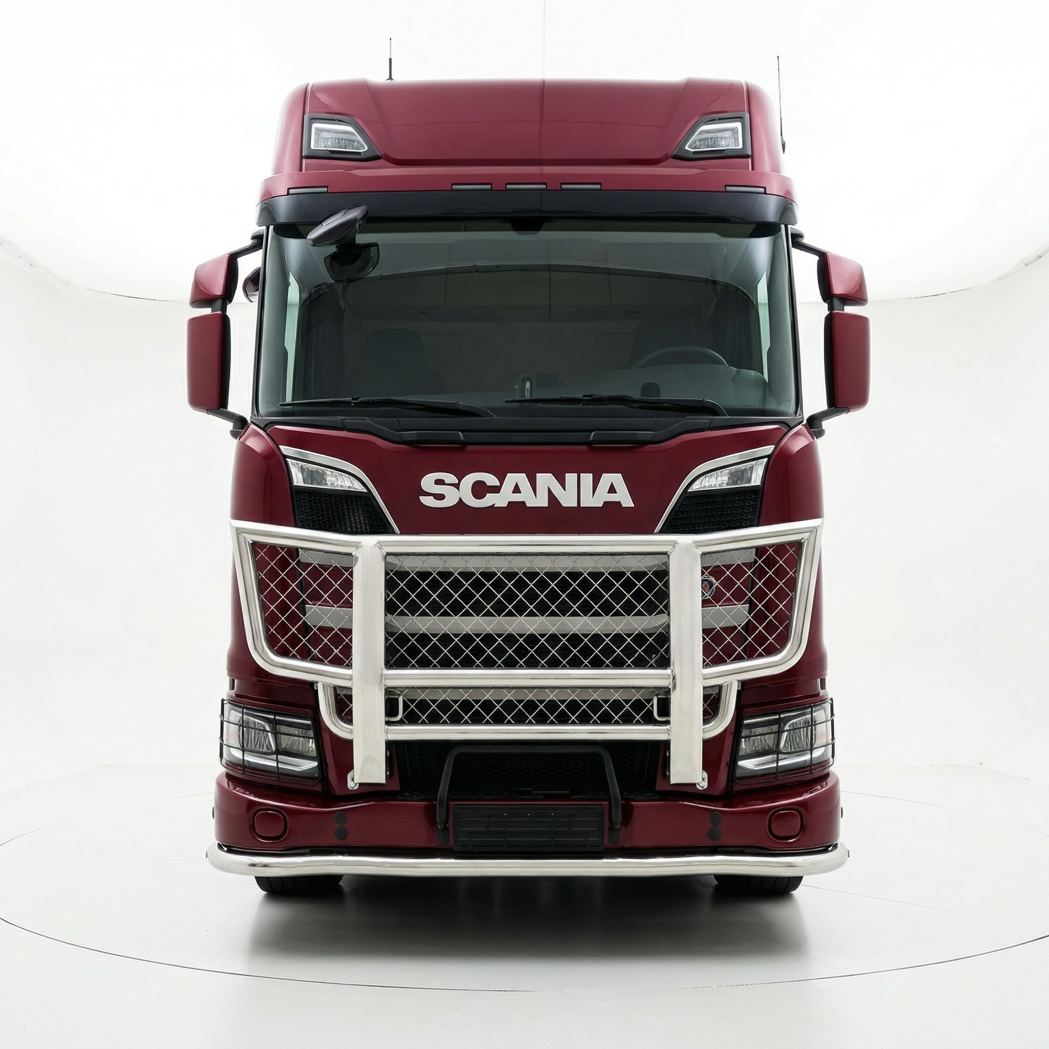 Kuvassa Scania NextGen XT-R Karjapuskuri Dakar V10