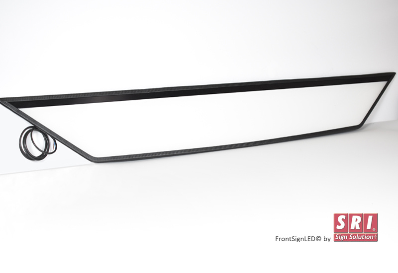 LED Valokyltti FrontSign DAF XG 2021 22x164cm RST Steel