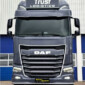 Kuvassa Aurinkolippa DAF New Generation XG+ (type 1)