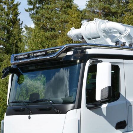 Lisävaloteline katolle sivujatkoilla V03 MB Arocs, matalakattoinen