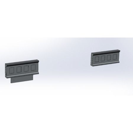 Takavalokotelot 1+1kpl 620x250mm (8xIZE takavaloille)