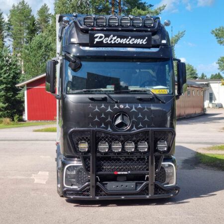 Lisävaloteline katolle V16 MB Actros GigaSpace 2,5m