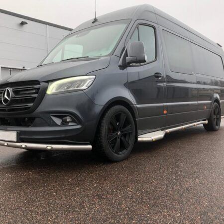 Kylkiputket etuovien astimilla MB Sprinter 2006- (SWB)