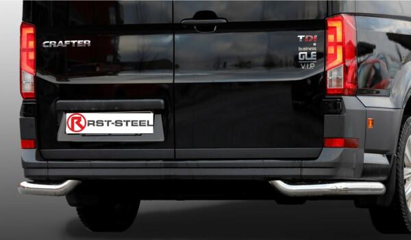 Kuvassa Takakulmaputket Volkswagen Crafter 2017-/ MAN TGE 2018- (Normaali)