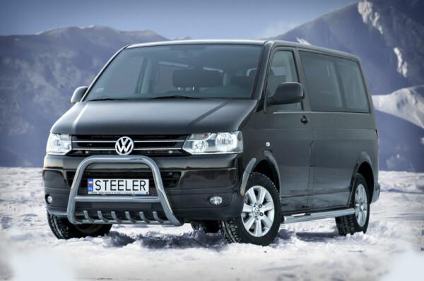 Kuvassa Lisävalotelineet Volkswagen T5 2003-2015