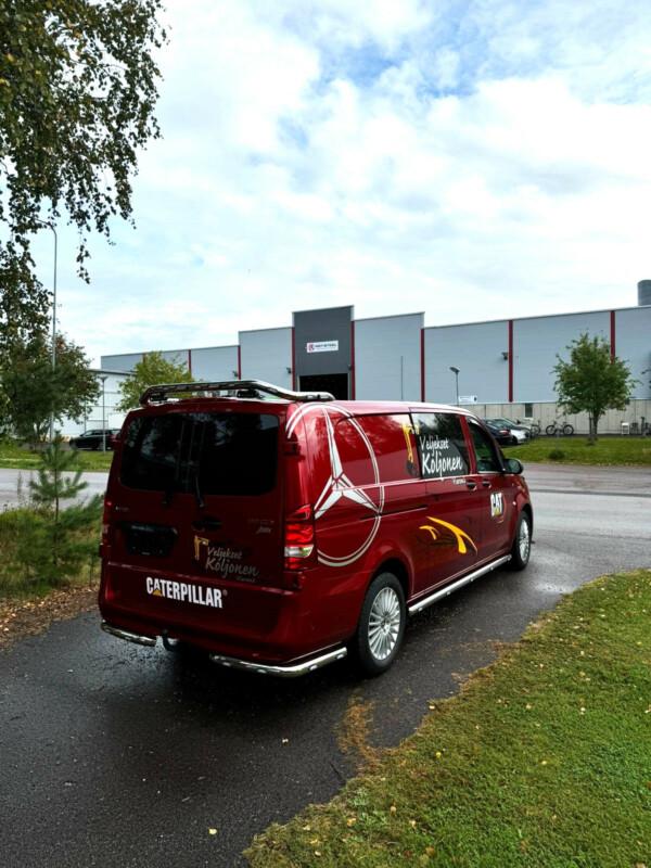 Kuvassa Takakulmaputket MB Vito/V 2024- A2, A3