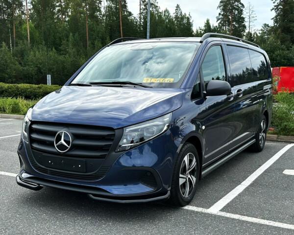 Kuvassa Etukulmaputket MB Vito ja V-sarja 2024-