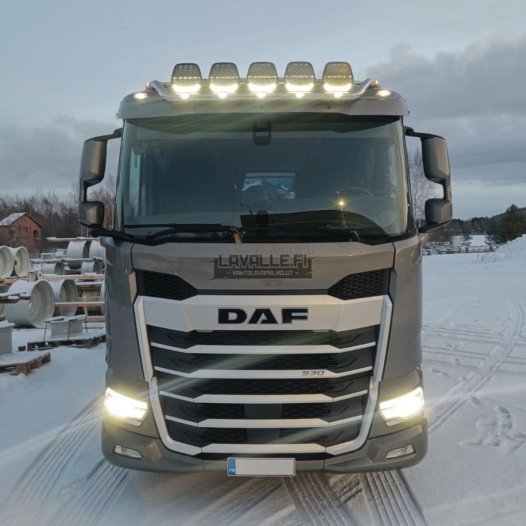 Lisävaloteline katolle jatkoilla V25 DAF XD/XF matala Sleeper Cab 2023- - Image 2