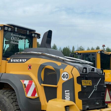 Valoteline taakse konekopan päälle Volvo L110-L120H