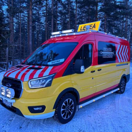 Kattoputkisarja katolle (EKL) Ford Transit L3H2 2014-