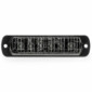 Kuvassa Standby L52 LED-Varoitusvalo tumma linssi, vaaka/pinta-asennus, Sin.