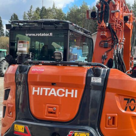 Valoteline punttiin Hitachi ZX95US-7 (Ø42mm)