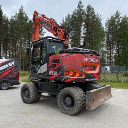 Valoteline katolle Hitachi ZX 6-srj pitkä ohjaamo
