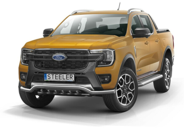Kuvassa Etupuskurin Suojaraudat Ford Ranger 2023-
