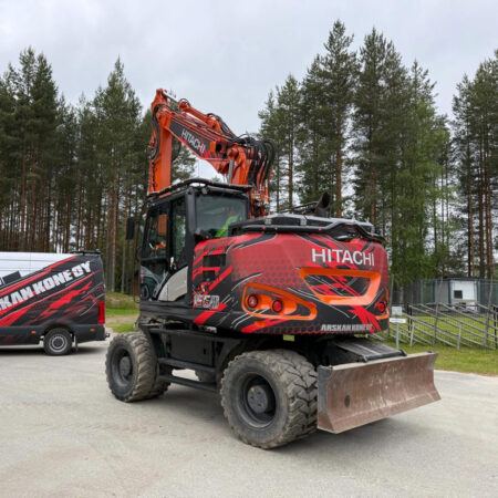 Valoteline punttiin Hitachi ZX145W-6
