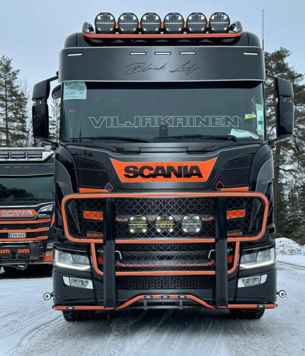Kuvassa Karjapuskuri Dakar Scania NextGen 2017-